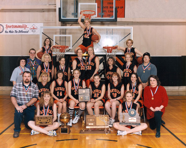 2000 Girls Basketball State Champions