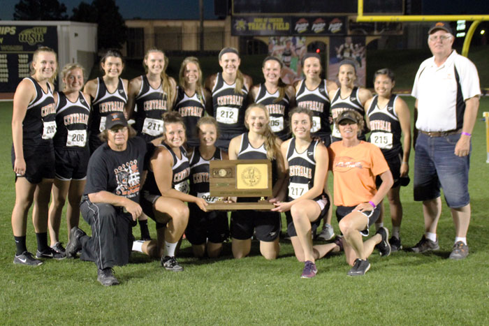 2016 Girls Track State Champions