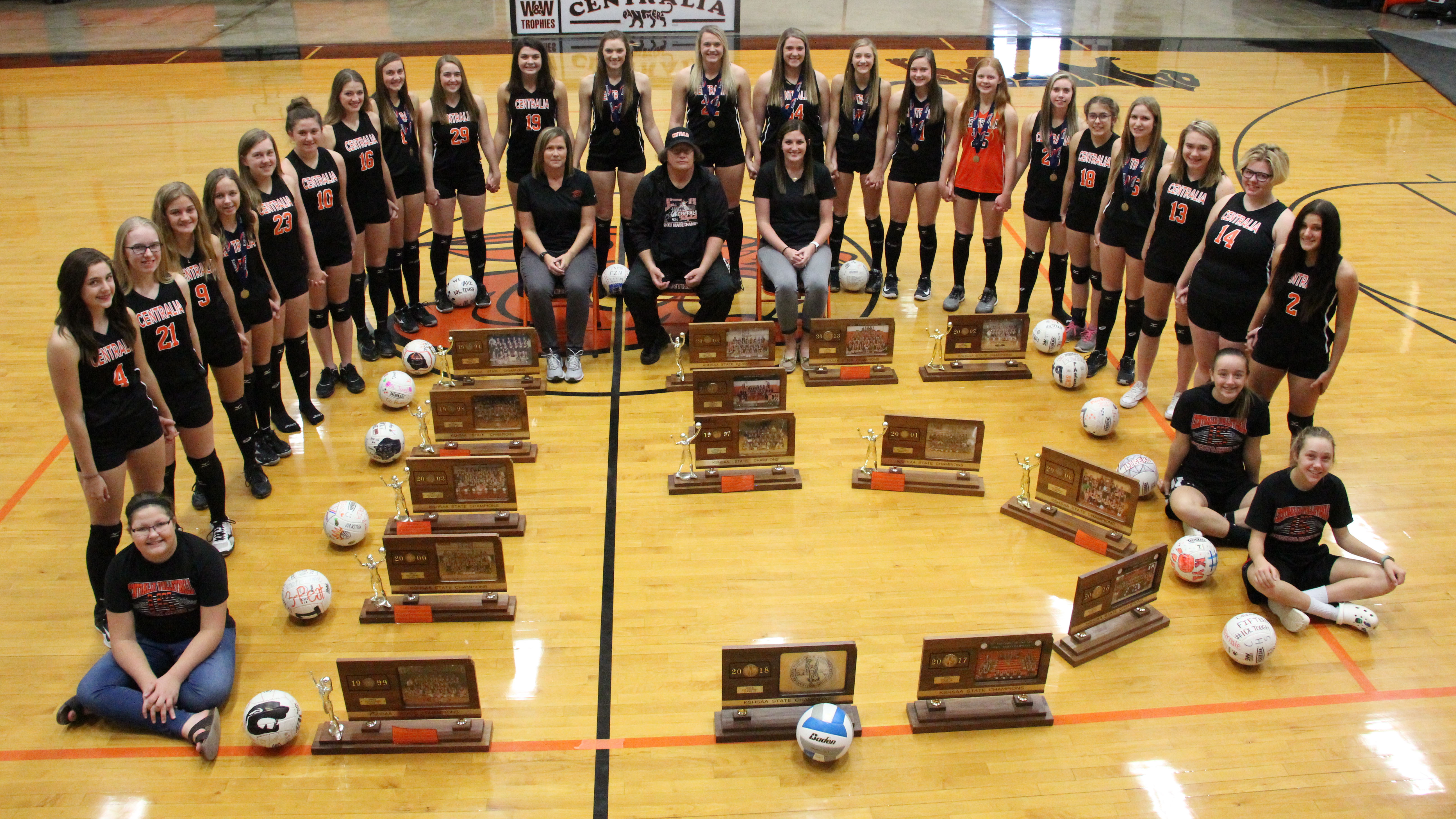 2018 1A State Volleyball Champions